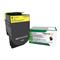 Lexmark Cs/X417 Yellow High Yield Return Program Toner Cartridge 3.5K