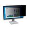 3M Privacy Filter for 19" Standard Monitor - Display privacy filter - 19" - black