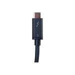 C2G 0.5m Thunderbolt 3 Cable (40Gbps) - 4K support - Black