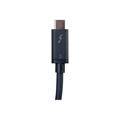 C2G 2m Thunderbolt 3 Cable (20Gbps) - 4K support - Black