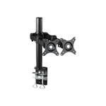 Hama FULLMOTION Monitor Arm for 2 screens 66 cm (26") 2 Arms - Black