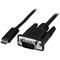 StarTech.com 3m USB C to VGA Cable - Black