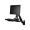 StarTech.com Wall Mounted Sit Stand Desk