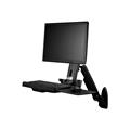 StarTech.com Wall Mounted Sit Stand Desk