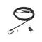 Kensington ClickSafe 2.0 Keyed Laptop Lock - Security cable - 1.8m