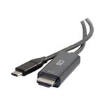 C2G 0.9m (3ft) USB C to HDMI Adapter Cable 4K - Black