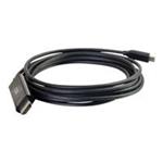 C2G 1.8m (6ft) USB C to HDMI Adapter Cable 4K - Black