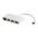 C2G USB-C Ethernet and 3-Port USB Hub - White