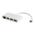 C2G USB-C Ethernet and 3-Port USB Hub - White