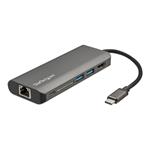 StarTech.com USB-C Multiport Adapter HDMI - SD Reader - 2xA 1xC - PD3.0