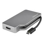 StarTech.com USB C Multiport Video Adapter - Space Gray