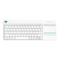 Logitech Wireless Touch Keyboard K400 Plus Wireless 2.4 GHz - White