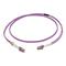 C2G 5m LC/LC OM4 LSZH Fibre Patch - Violet