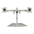 StarTech.com Dual-Monitor Stand - Horizontal - For up to 24" Monitors - S