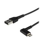 StarTech.com 1m / 3.3ft Angled Lightning to USB Cable