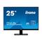 iiyama ProLite XU2595WSU-B1 25" 1920x1200 5ms VGA HDMI DisplayPort IPS LED Monitor