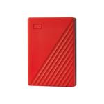 WD 4TB My Passport 2.5" USB 3.0 Portable Hard Drive - Red