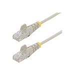 StarTech.com 3m CAT6 Cable - Grey Slim CAT6 Patch Cable - Snagless