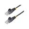 StarTech.com 3m CAT6 Cable - Black Slim CAT6 Patch Cable - Snagless