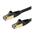 StarTech.com 7.5 m CAT6a Cable - Black- CAT6a STP Cable - Snagless RJ45