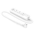 TP LINK KP303 Kasa Smart WiFi Power Strip - 3 Outlets, 2 USB Ports