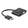 StarTech.com DisplayPort to HDMI VGA Adapter - 4K 60Hz - Multiport Video