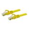 StarTech.com 1.5 m CAT6 Cable - Yellow CAT6 Patch Cord - Snagless RJ45