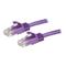 StarTech.com 7.5 m CAT6 Cable - Purple CAT6 Patch Cord - Snagless RJ45