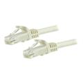 StarTech.com 7.5 m CAT6 Cable - White CAT6 Patch Cord - Snagless RJ45