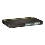 TRENDnet 24-port GREENnet Gigabit PoE+ Switch (370W)
