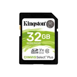 Kingston 32GB Canvas Select Plus SD Card