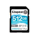 Kingston 512GB SDXC CanvasGo Plus SD Card