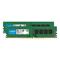 Crucial 32GB (2x16GB) DDR4 3200 MHz UDIMM CL22 Memory