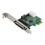 StarTech.com 4 Port PCI Express RS232 Serial Adapter Card - 16950 UART