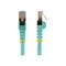 StarTech.com 5m CAT6a Ethernet Cable - Aqua - CAT6a STP Cable - Snagless