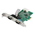 StarTech.com 2 Port PCI Express RS232 Serial Adapter Card