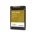 WD 7.68TB WD Gold SATA 6GB/s 2.5" U2 NVMe SSD