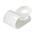 StarTech.com 100 Pack of Screw Down Cable Clamps - Medium