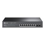 TP LINK JetStream TL-SG2210MP Switch - Smart - 8x 10/100/1000 (PoE+) + 2x SFP PoE+ (150 W)