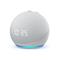 Amazon Echo Dot (4th Gen) with a Clock - White