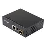 StarTech.com Industrial Fiber to Ethernet Media Converter 1Gbps SFP to RJ