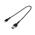 StarTech.com 30cm USB to Lightning Cable Black - Apple MFi Certified