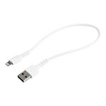 StarTech.com 30cm USB to Lightning Cable White - Apple MFi Certified