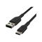 Belkin BOOST CHARGE USB-A to USB-C Cable - Braided - 1m - Black