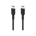 Belkin BOOST CHARGE USB-C to USB-C Cable - Braided - 1m - Black