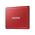 Samsung T7 500GB External SSD - Metallic Red