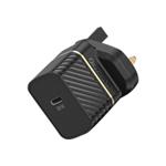OtterBox Premium Fast Wall Charger (UK) 30W USB-C Black Shimmer