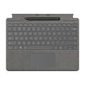 Microsoft Surface Pro X Signature Keyboard with Slim Pen Bundle - UK - Platinum