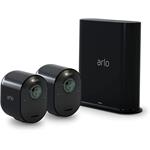 Arlo Ultra 2 Security System 2 Camera Kit - Black