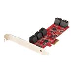 StarTech.com 10-Port SATA PCIe Card - 6Gbps